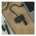 USB 2.0 Hubs, 4-Port, Black
