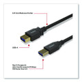 USB-A to USB-A 3.0 Cable, 6 ft, Black