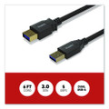 USB-A to USB-A 3.0 Cable, 6 ft, Black