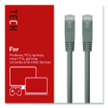 CAT5e Ethernet Cable, 14 ft, Gray