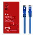 CAT6 Ethernet Cable, 50 ft, Blue