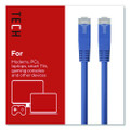 CAT6 Ethernet Cable, 7 ft, Blue