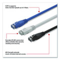 CAT6 Ethernet Cable, 25 ft, Assorted Colors, 3/Pack