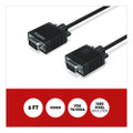 SVGA to VGA Cable, 6 ft, Black