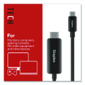 USB-C to HDMI Audio/Video Cable, 6 ft, Black