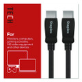 8K DisplayPort to DisplayPort Audio/Video Cable, 6 ft, Black