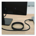 8K DisplayPort to DisplayPort Audio/Video Cable, 6 ft, Black