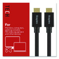 HDMI to HDMI Audio/Video Cable, 25 ft, Black