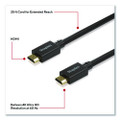 HDMI to HDMI Audio/Video Cable, 25 ft, Black