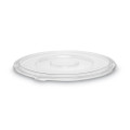 Caterline Pack n' Serve Plastic Lids, Flat Lid, 16" Diameter, Clear, 50/Carton