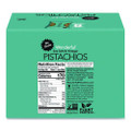 Wonderful No Shells Pistachios, Sea Salt and Vinegar, 2.25 oz Bag, 8/Box