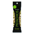 Wonderful Pistachios, Roasted and Salted, 1.25 oz Tube, 12/Box