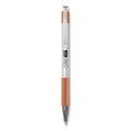 F-301 Signature Series Earthy Tones Ballpoint Pen, Retractable, Fine 0.7 mm, Black Ink, Terracotta Barrel, 4/Pack