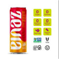 Zero Sugar Naturally Sweetened Energy Drink, Mango Ginger, 12 oz Can, 12/Carton
