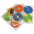 Two-sided Cd Storage Sleeves For Ring Binder, 25 Sleeves Two-sided Cd Storage Sleeves For Ring Binder, 25 Sleeves