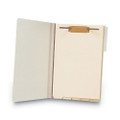 Stackable Folder Dividers With Fasteners, 1/5-cut End Tab, Legal Size, Manila, 50/pack