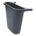 Saddle Basket Recycling Bin, Rectangular, Black Saddle Basket Recycling Bin, Rectangular, Black