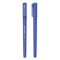 Write Bros. Ballpoint Pen, Stick, Medium 1 Mm, Blue Ink, Blue Barrel, Dozen Write Bros. Ballpoint Pen, Stick, Medium 1 Mm, Blue Ink, Blue Barrel, Dozen