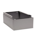Optional Locker Base, 12w X 18d X 6h, Medium Gray Optional Locker Base, 12w X 18d X 6h, Medium Gray
