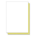 Digital Carbonless Paper, 2-part, 8.5 X 11, White/canary, 1, 250/carton