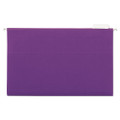 Deluxe Bright Color Hanging File Folders, Legal Size, 1/5-cut Tab, Violet, 25/box Deluxe Bright Color Hanging File Folders, Legal Size, 1/5-cut Tab, Violet, 25/box