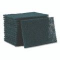 Heavy-duty Scour Pad, 6 X 9, Green 15/carton