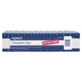 Transparent Tape, 1" Core, 0.75" X 83.33 Ft, Clear, 12/pack Transparent Tape, 1" Core, 0.75" X 83.33 Ft, Clear, 12/pack
