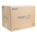 Morsoft Controlled Bath Tissue, Septic Safe, 2-ply, White, 3.9" X 4", 600 Sheets/roll, 48 Rolls/carton