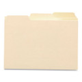 Manila Card Guides, 1/3-cut Top Tab, Blank, 5 X 8, Manila, 100/box