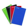 Wirebound Notebook, 3 Subject, Medium/college Rule, Assorted Covers, 9.5 X 6, 120 Sheets, 4/pack