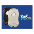 Dial 1700 Manual Dispenser, 1.7 L, 12.66 X 7.07 X 3.95, Smoke, 3/carton