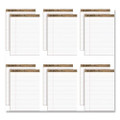 Second Nature Recycled Ruled Pads, Wide/legal Rule, 50 White 8.5 X 11.75 Sheets, Dozen