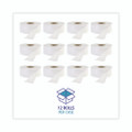 Jrt Jr. Bath Tissue, Jumbo, Septic Safe, 1-ply, White, 3.3" X 2,000 Ft, 12/carton
