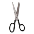 Kleencut Stainless Steel Shears, 7" Long, 3.31" Cut Length, Black Straight Handle