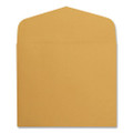 Open-side Booklet Envelope, #13 1/2, Hub Flap, Gummed Closure, 10 X 12, Brown Kraft, 100/box