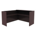 Alera Valencia Reversible Reception Return, 44 1/8w X 23 5/8d X 41 1/2h, Espresso