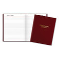 Standard Diary Daily Diary, 2022 Edition, Medium/college Rule, Red Cover, 9.5 X 7.5, 200 Sheets