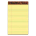 "the Legal Pad" Ruled Perforated Pads, Narrow Rule, 50 Canary-yellow 5 X 8 Sheets, Dozen