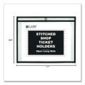 Shop Ticket Holders, Stitched, Sides Clear, 50 Sheets, 11 X 8.5, 25/box