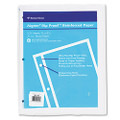 Rip Proof Reinforced Filler Paper, 3-hole, 8.5 X 11, Unruled, 100/pack Rip Proof Reinforced Filler Paper, 3-hole, 8.5 X 11, Unruled, 100/pack