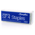 S.f. 4 Premium Staples, 0.25" Leg, 0.5" Crown, Steel, 5,000/box
