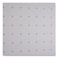 Moderate Use Studded Chair Mat For Low Pile Carpet, 46 X 60, Rectangular, Clear