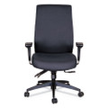 Alera Wrigley Series 24/7 High Performance High-back Multifunction Task Chair, Supports 300 Lb, 17.24" To 20.55" Seat, Black