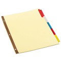 Deluxe Extended Insertable Tab Indexes, 5-tab, 11 X 8.5, Buff, 24 Sets Deluxe Extended Insertable Tab Indexes, 5-tab, 11 X 8.5, Buff, 24 Sets