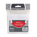 Self-adhesive Labeling Pockets, Top Load, 3.75 X 3, Clear, 25/pack