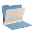 Self-adhesive Folder Dividers For Top/end Tab Folders, Prepunched For Fasteners, Letter Size, Manila, 100/box