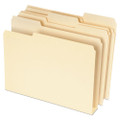 Double Stuff File Folders, 1/3-cut Tabs: Assorted, Letter Size, Manila, 50/pack Double Stuff File Folders, 1/3-cut Tabs: Assorted, Letter Size, Manila, 50/pack