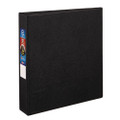 Heavy-duty Non-view Binder With Durahinge And One Touch Ezd Rings, 3 Rings, 1.5" Capacity, 11 X 8.5, Black