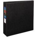 Heavy-duty Non-view Binder With Durahinge And Locking One Touch Ezd Rings, 3 Rings, 3" Capacity, 11 X 8.5, Black