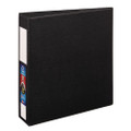 Heavy-duty Non-view Binder With Durahinge And One Touch Ezd Rings, 3 Rings, 2" Capacity, 11 X 8.5, Black - VISAVE79992